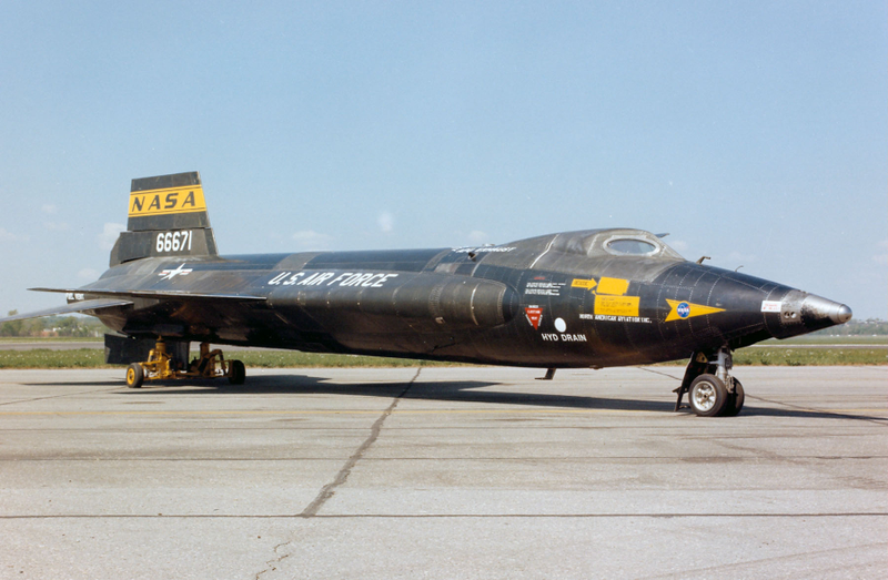Illustration for article titled Outstanding photos of the X-15, the fastest manned rocket plane ever